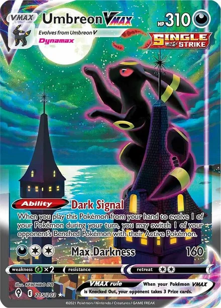 Umbreon VMAX (alternativna umjetnost u razvoju neba)