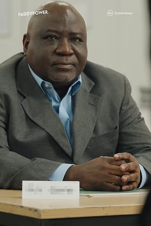 Guy Goma, koji je stekao slavu u neuspješnom intervjuu za BBC, prikazan