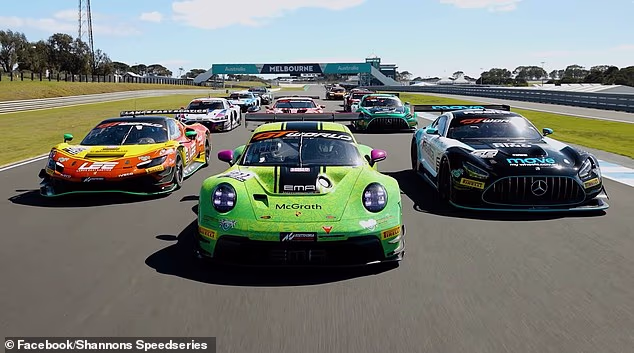 Sada će pokrivati ​​natjecanje Shannons SpeedSeries, koje uključuje snažne GT automobile marki kao što su Porsche, Ferrari i Mercedes (na slici)