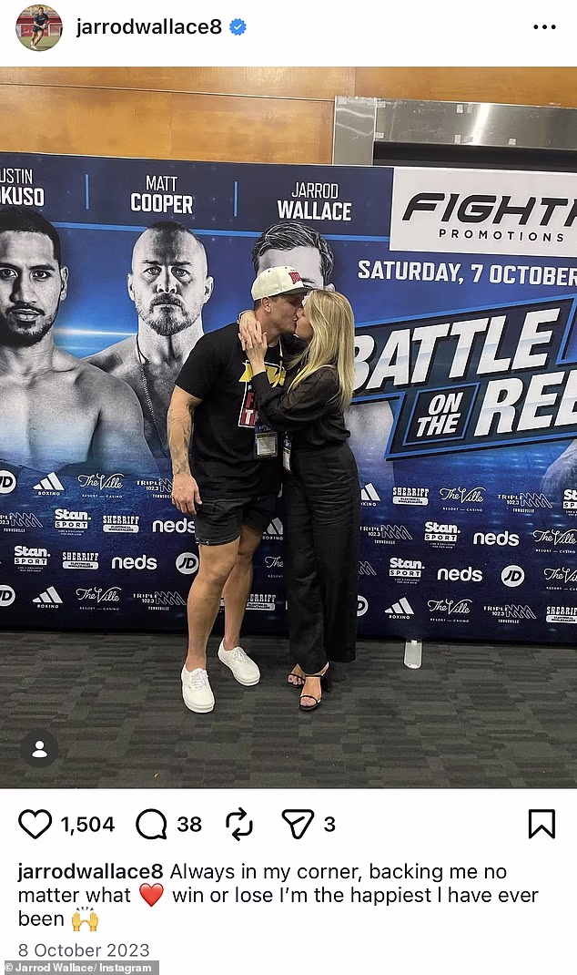 Wallace je svojoj supruzi Shannon pripisao zasluge što ga je učinila 'najsretnijim u životu'