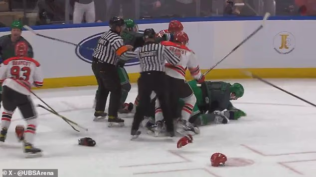 Suci su pokušali - ali nisu uspjeli - smiriti agresiju tijekom godišnje humanitarne utakmice