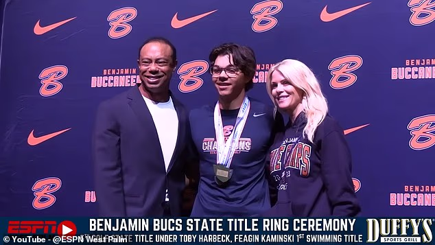 Krajem veljače Woods i Nordegren ponovno su se okupili na događaju za svog sina Charlieja