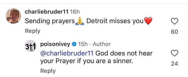 Iveyjevo online ponašanje postalo je nepredvidljivo posljednjih tjedana, čak i usprkos online podršci