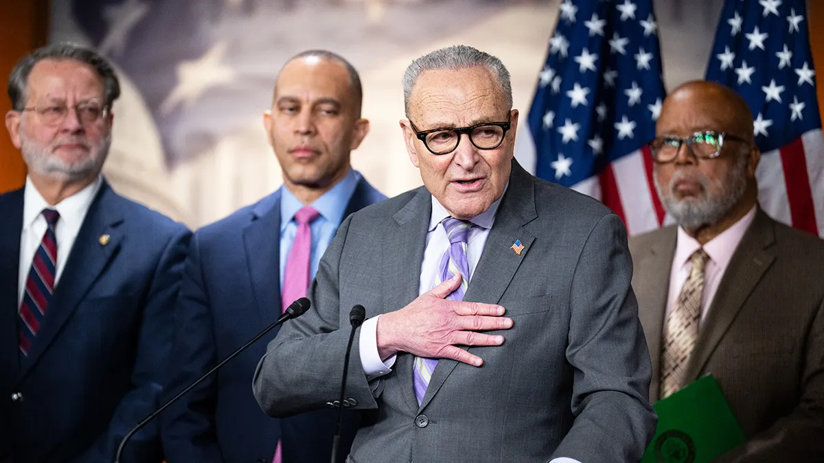 Vođa manjine u Senatu Chuck Schumer, DN.Y.