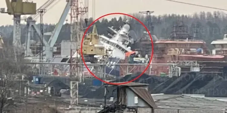 Ukrajinci: "Pogodili smo ruski ledolomac"