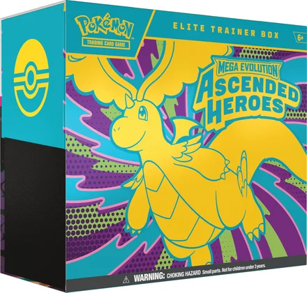 Pokémon: Mega Evolution—Ascended Heroes Elite Trainer Box