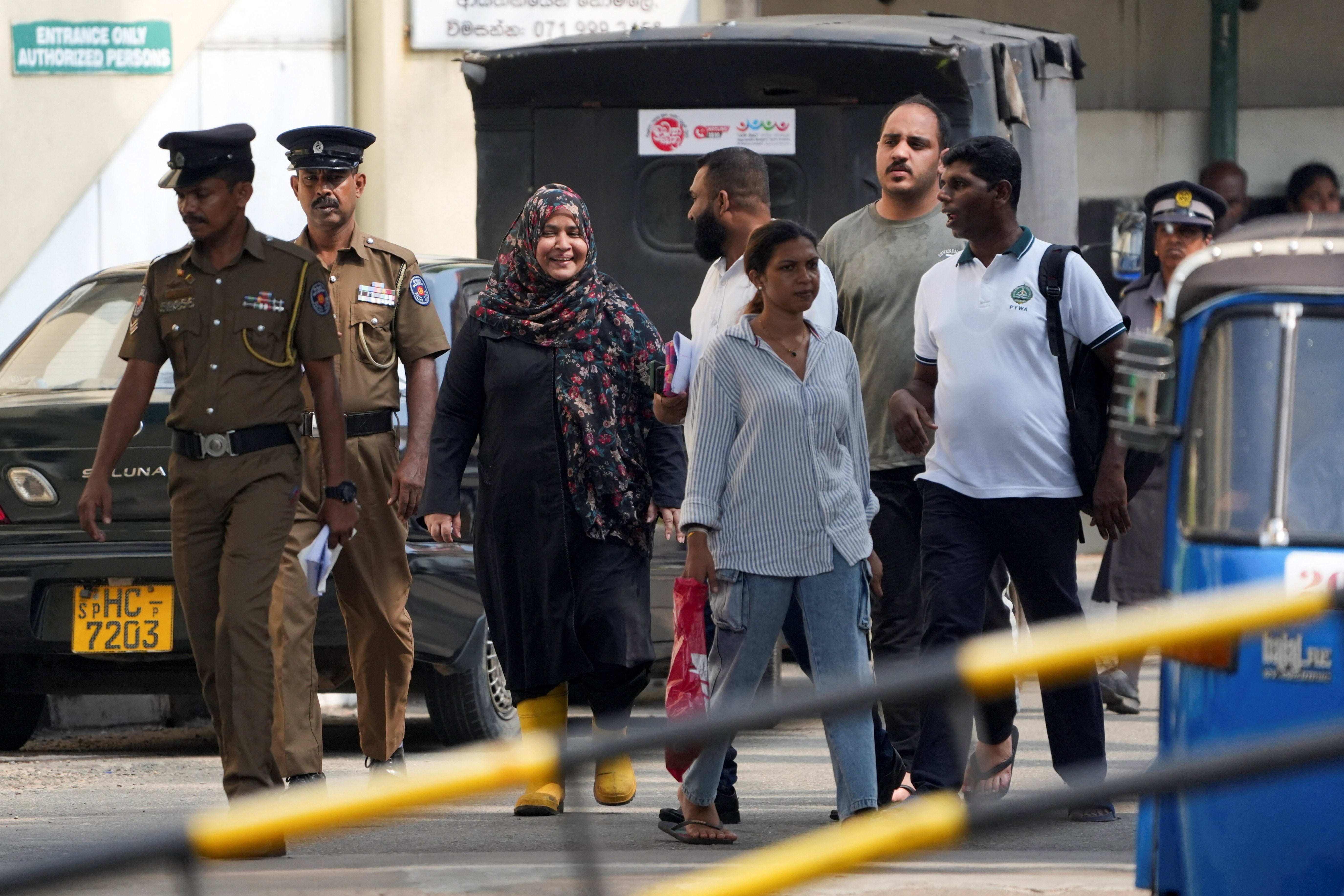 Ozlijeđeni iranski mornari u Nacionalnoj bolnici Galle nakon napada podmornice na iranski vojni brod IRIS Dena