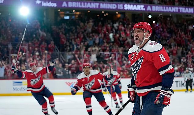 Alex Ovechkin ponovno ulazi u povijest dok je zvijezda Capitalsa dosegla plato od 1000 golova 20 godina nakon što je postigao svoj prvi pogodak