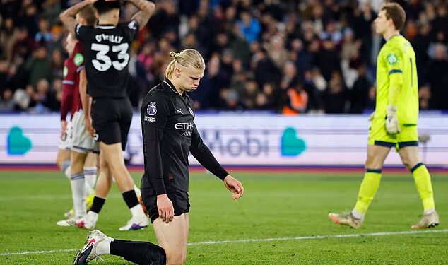 Dan kada je naslov Premier lige izmakao Man Cityju? Ravna strana Pepa Guardiole pokazala je defetizam u utakmici koju su jednostavno morali dobiti nakon dramatične pobjede Arsenala, piše OLIVER HOLT