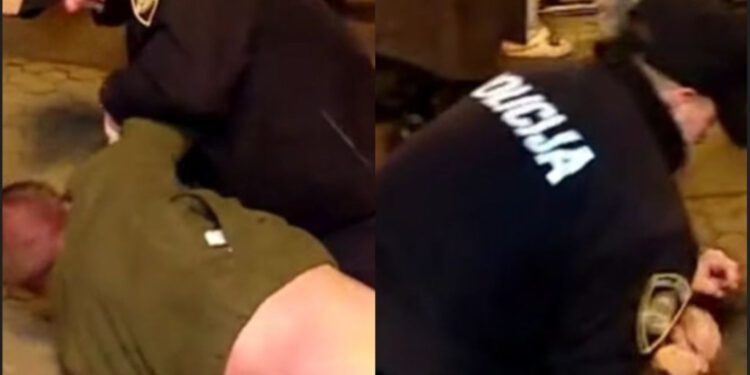 Drama na Noćnom maršu: Muškarac napao ženu, policija ga ganjala po Trgu