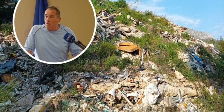 EKOCID Ponovno nelegalno odlaganje građevinskog otpada u Kaštel Sućurcu