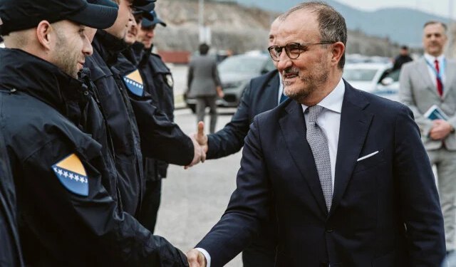 FOTO Šef Delegacije EU Soreca na Bijači: FRONTEX i Granična policija BiH jačaju suradnju na zaštiti granica