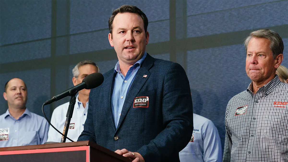 Republikanski potguverner Georgije Burt Jones