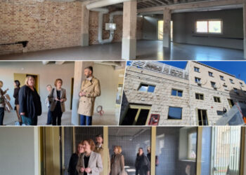 Gradonačelnik i ministrica Obuljen Koržinek obišli buduću knjižnicu u TUP-u: “Očekujemo da će u ranu jesen vrvjeti životom”(FOTO)