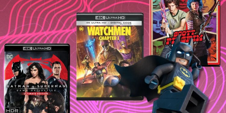 Gruvova 4K Blu-Ray rasprodaja ima gomilu filmova iz stripova