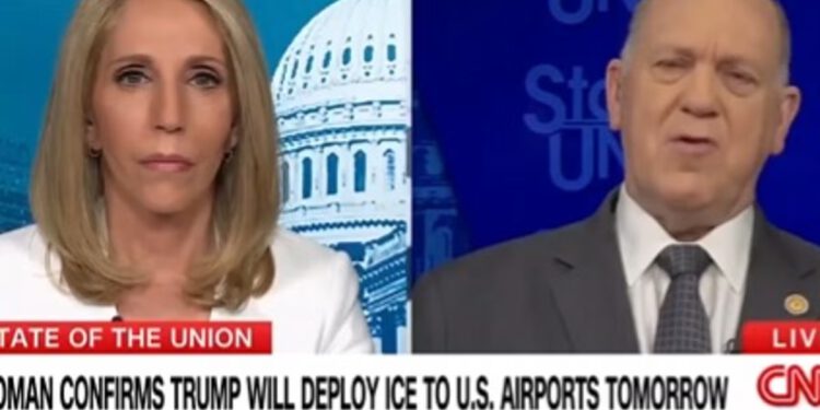 Homan inzistira na tome da ICE ima ‘dobro osmišljen plan’ za postavljanje u zračnim lukama dok TSA linije razbjesnjuju Amerikance