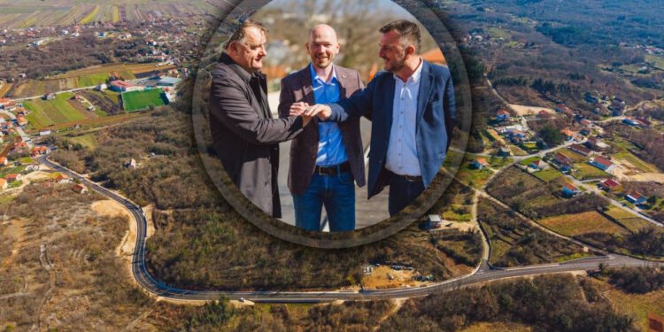 Kod Imotskog konačno otvorena cesta “teška” više od 900 tisuća eura: “Uz sve, povećana je sigurnost pješaka i djece”