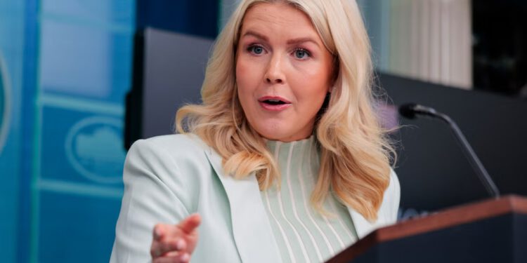 Leavitt iz Bijele kuće mrzovoljno negira postojanje iranskog plana prekida vatre u 15 točaka koji je Trump reklamirao prije nekoliko dana