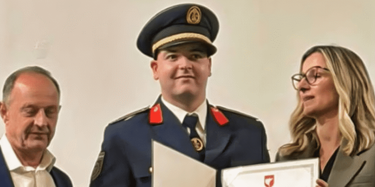 Matej Uzinić proglašen “vatrogascem godine” DVD-a “Dalmacija” Dugi Rat