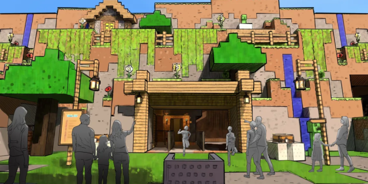 Mojang otkriva Minecraft tematski park s prvim pogledom na konceptualnu umjetnost prije lansiranja 2027