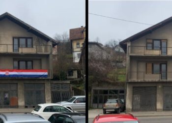 Muslimani pokidali hrvatske zastave: ‘Policija nije reagirala’