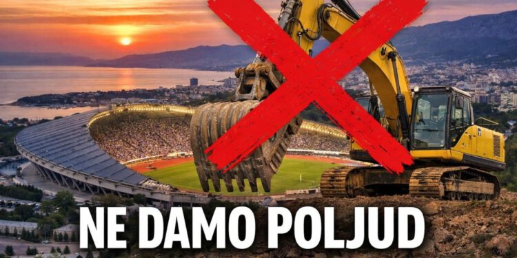 “Ne damo Poljud”: Pokrenuta je peticija protiv rušenja Poljuda
