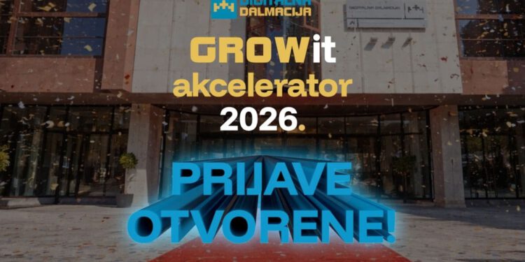 Odlična vijest za tehnološke startupove u Splitu i Dalmaciji: Prijavi se u drugi GROWit akcelerator Digitalne Dalmacije