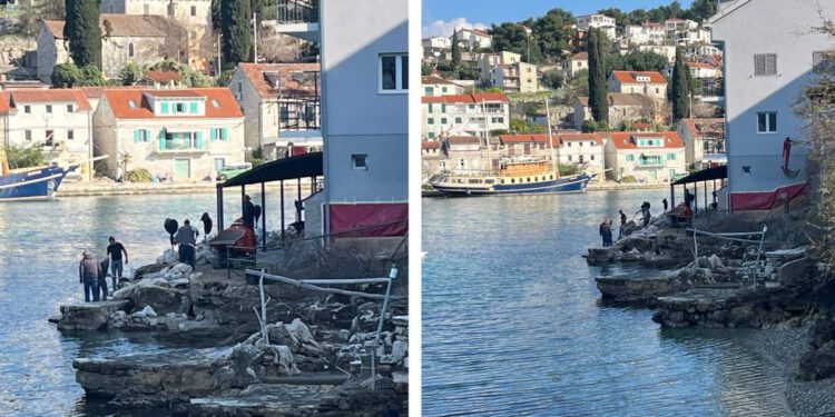 Općina Šolta zabranila daljnju betonizaciju u Stomorskoj