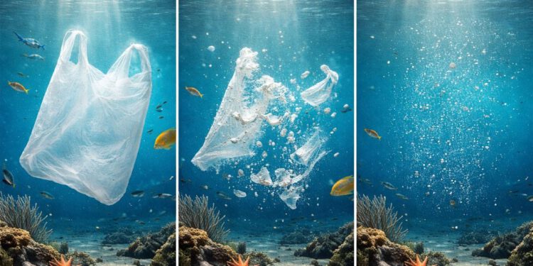 PLASTIKA I MORE Vrećica koja nestaje u moru