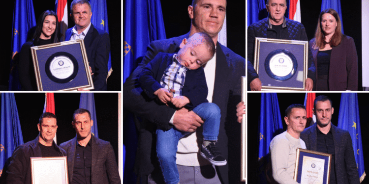 Povodom Dana grada Kaštela uručene nagrade i priznanja najuspješnijim kaštelanskim sportašima u protekloj godini