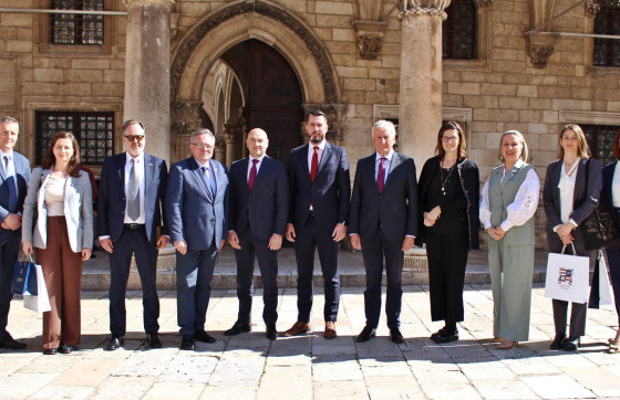 Predstavnici Lublinskog vojvodstva na prijemu kod Peza