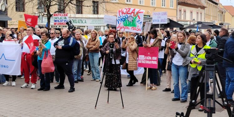 Prosvjed u Zagrebu: Sindikati izlaze na ulice, motivirao ih Plenković