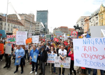 Sindikati najavili veliki prosvjed u Zagrebu: ‘Vlada nas obezvrjeđuje’