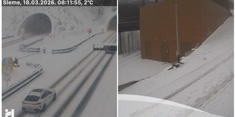 Snijeg zameo dijelove Hrvatske, pripremite se ako krećete na put