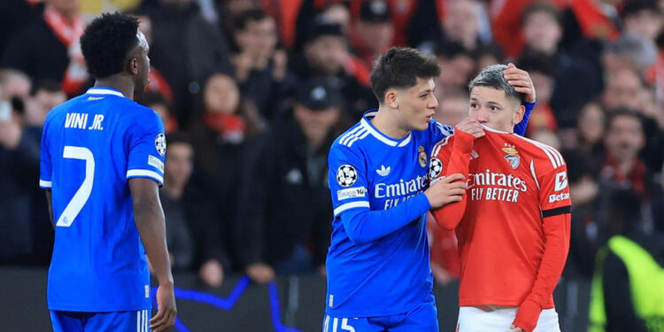 Sportske novosti – Benfica će morati platiti preko 70 tisuća eura zbog rasističkog vrijeđanja Viniciusa