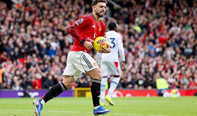 Spremnost Man Uniteda da proda Brunu Fernandesa prošlog ljeta bila je potpuna ludost – a njegova pobjednička utakmica u Crystal Palaceu to je još jednom dokazala, piše CHRIS WHEELER