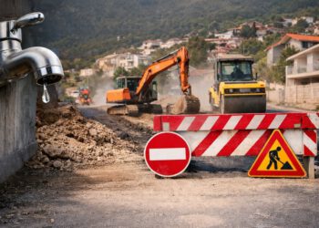 Stanari istočnog splitskog kvarta ponedjeljak bez vode: Radovi na vodovodnoj mreži i zatvaranje dijela prometnice