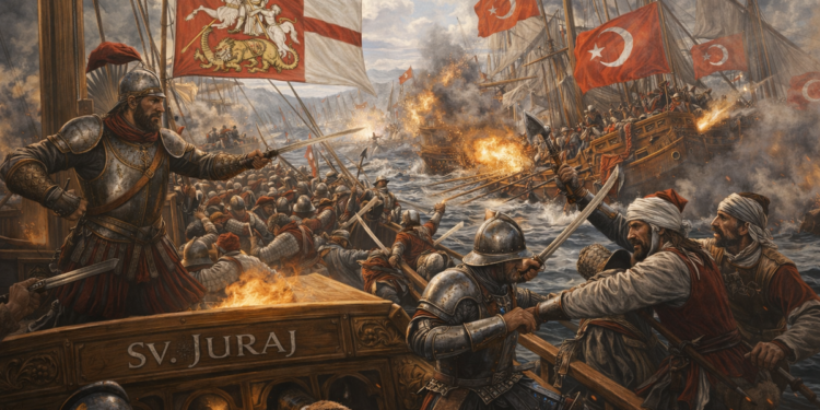 Što mletački arhivi kriju o šibenskom doprinosu velikoj pobjedi nad Osmanlijama?