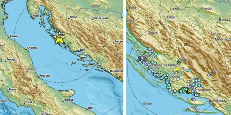 Tlo se treslo u gluho doba noći! Dva potresa probudili Dalmaciju: “Kratko je drmalo, ali gadno”