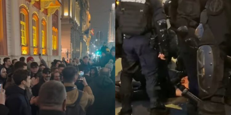 Totalni kaos u Beogradu, izbili žestoki neredi: Vučić se hitno obratio javnosti