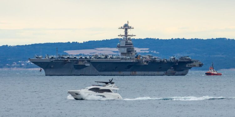 U Splitu se organizira prosvjed protiv američkog nosača aviona