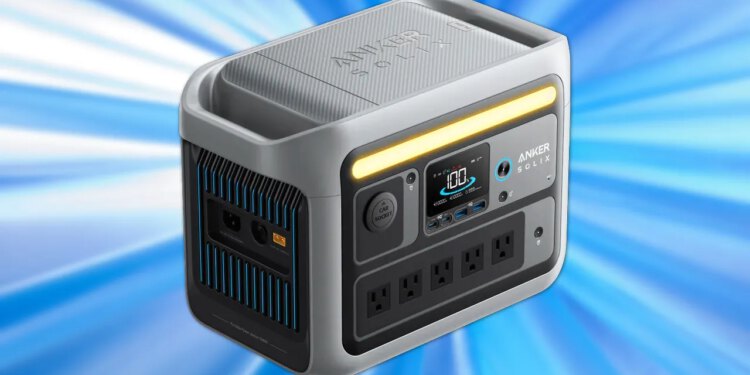 Uštedite 46% na Anker SOLIX C800 X 768Wh 1200W LiFePO4 Power Station