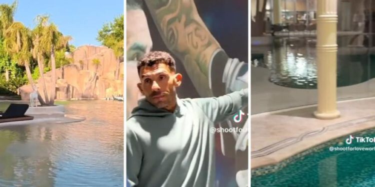 VIDEO Casa-Tevez je glupost! Rajski bazen, podzemni spa i nevjerojatne uspomene