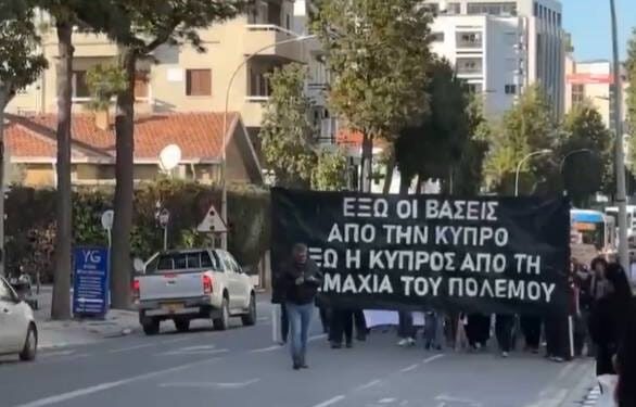 VIDEO Ciprani prosvjeduju protiv britanskih baza: “Zatvorite ih”