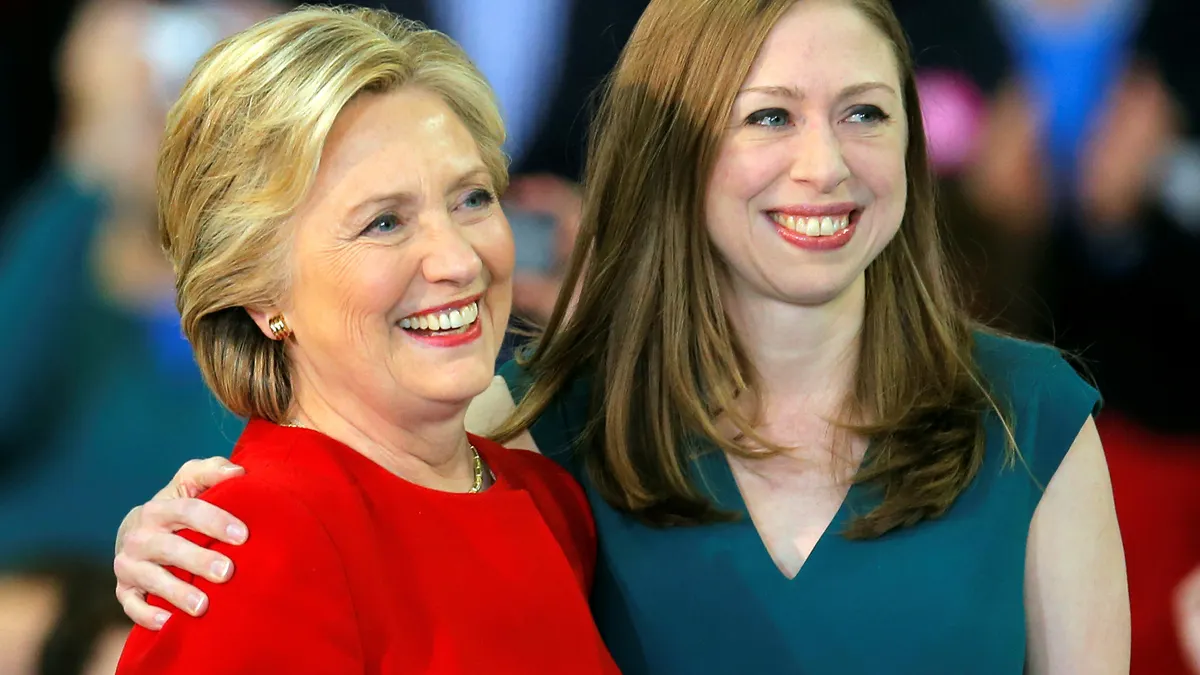 Chelsea i Hillary Clinton