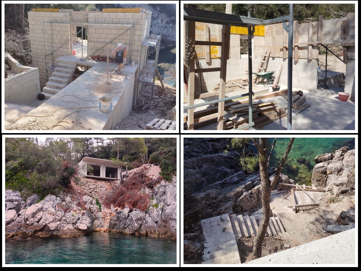 VIJESNICI PROLJEĆA Krenulo uzobalno betoniranje: "U Privlaci uništen prirodni dio obale koji bi trebao biti dostupan svima!"