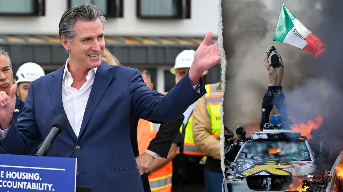 Gavin Newsom i pobunjenik protiv ICE-a