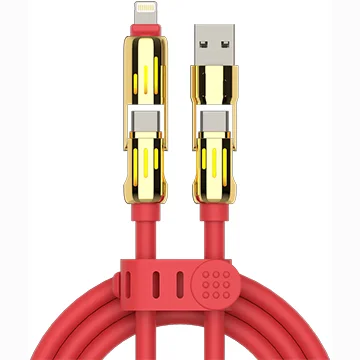 mfish Armored Dragon 2 6ft 240W 4-smjerni kabel za punjenje