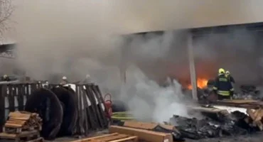 požar u skladištu kod Širokog Brijega