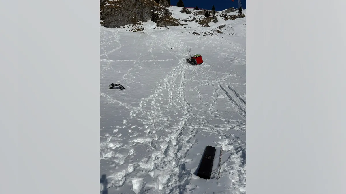 Pregled gondole koja se srušila